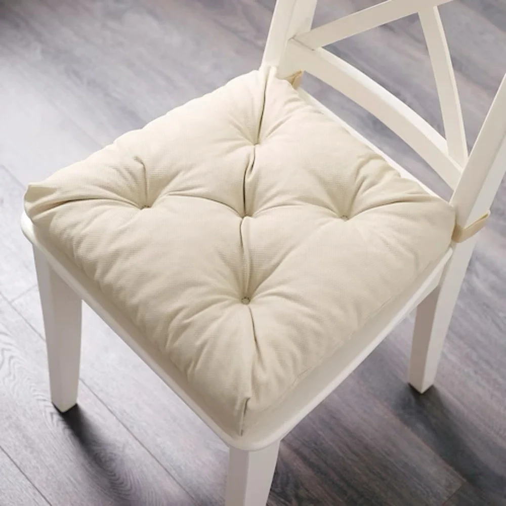 IKEA MALINDA Chair Pad, Light Beige, 16¼